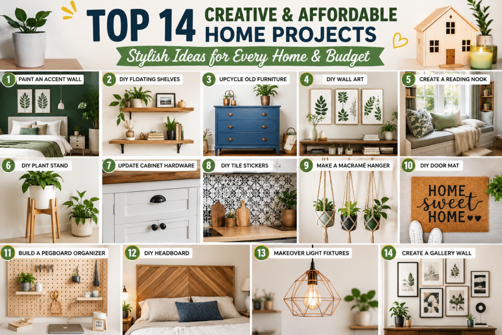 DIY & Crafts creative projects for every home