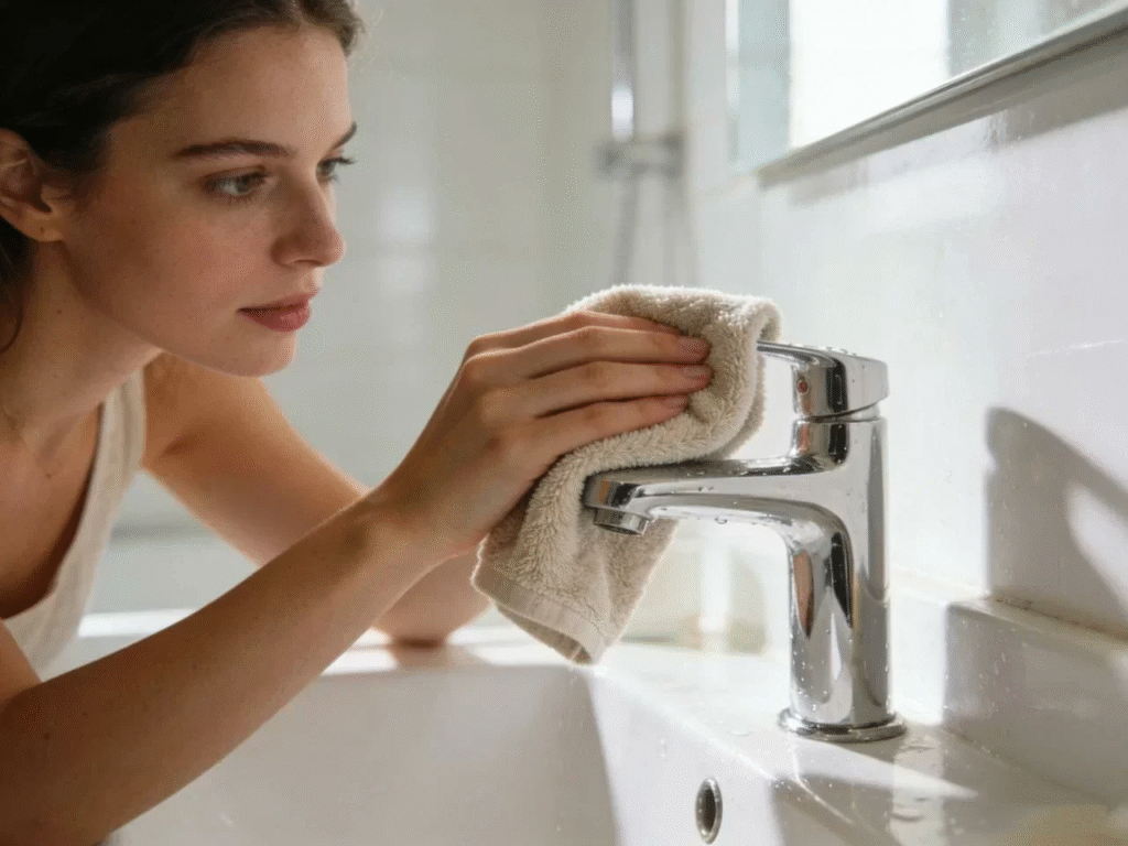 Simple natural home cleaning methods using common household ingredients for daily messes.