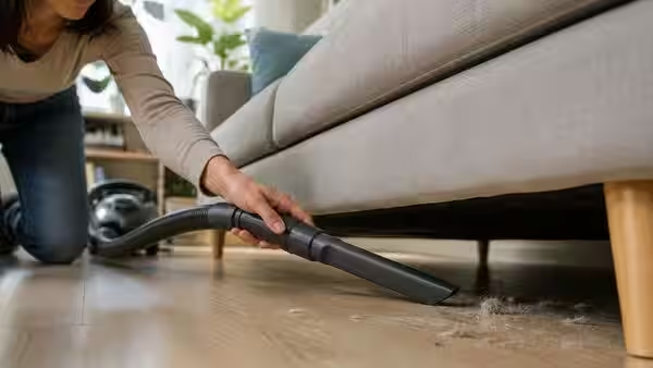 Baking soda and mild soap for natural cleaning of kitchen surfaces and household items.